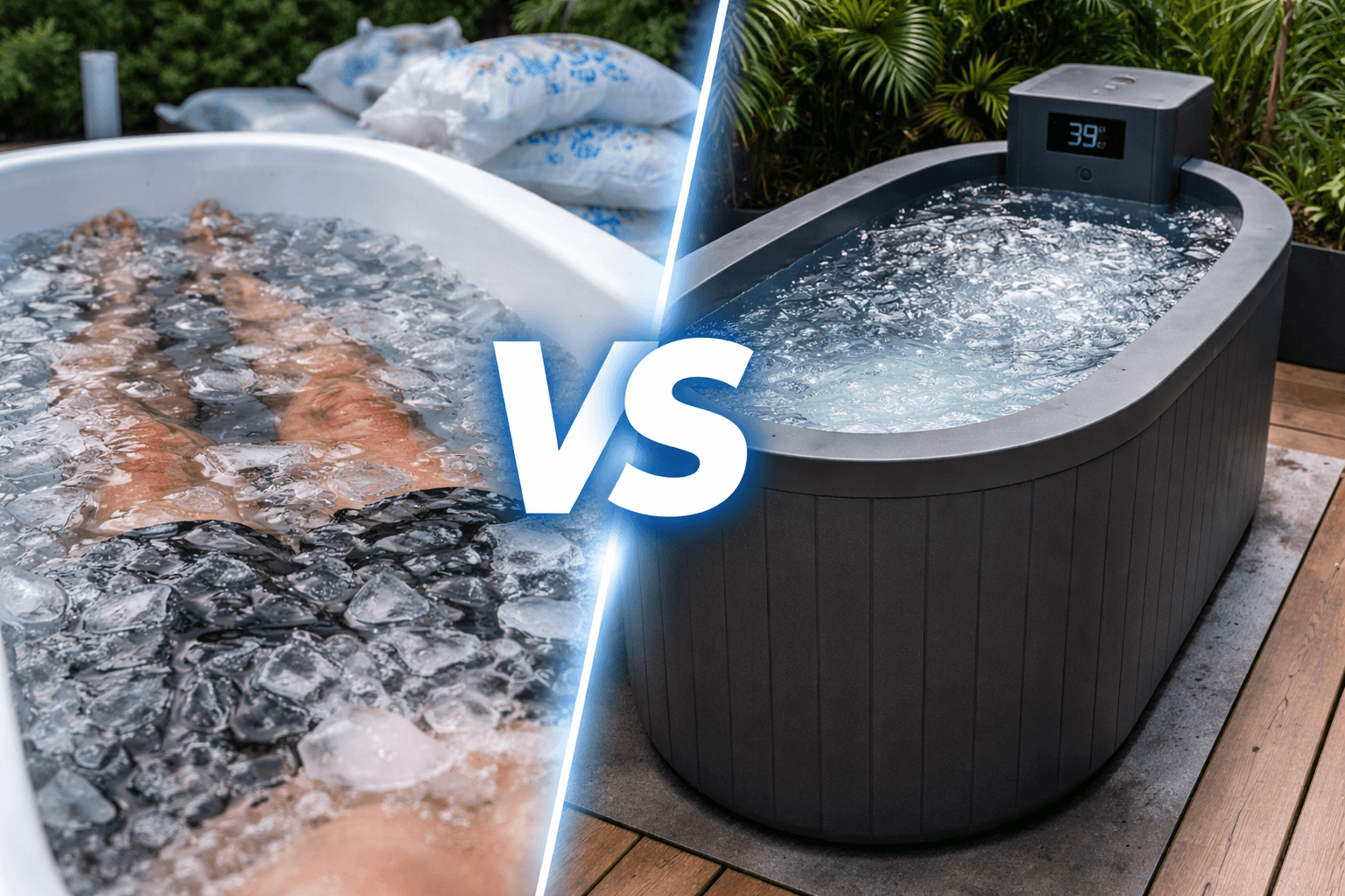 Cold Plunge Tub vs Ice Bath